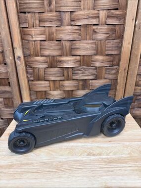 Spin Master Batman Batmobile Toy Car 16’’ Fits Most 12’’ Figures DC Comics Black